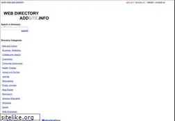 Sites similar to addsite.info