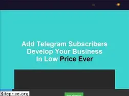 Sites similar to addtelegramsubscribers.com