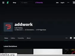 Sites similar to addwork.deviantart.com