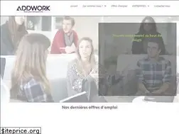 Sites similar to addwork.org