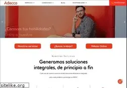 Sites similar to adecco.com.co