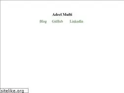 Sites similar to adeel.io