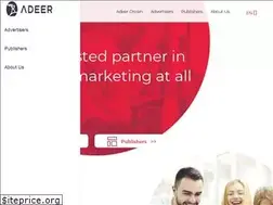 Sites similar to adeer.biz