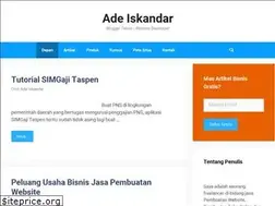 Sites similar to adeiskandar.com