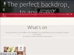 Sites similar to adelaidetownhall.com.au