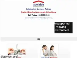 Sites similar to adelaidevaluations.com.au