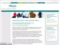 Sites similar to adelphi-germany.de