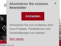 Sites similar to adelphi.de
