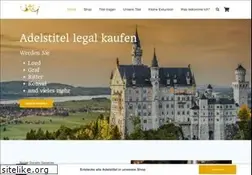 Sites similar to adelstitel-kaufen.com