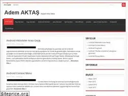 Sites similar to ademaktas.com