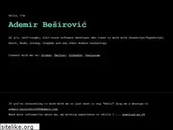 Sites similar to ademirbesirovic.dev