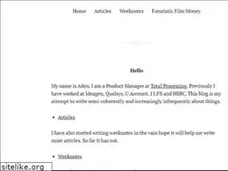 Sites similar to adendavies.com