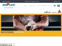 Sites similar to adeplast.ro