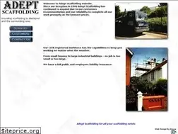 Sites similar to adept-scaffolding.co.uk