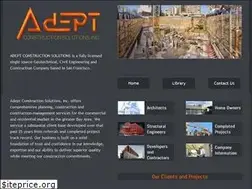 Sites similar to adeptconstruction.solutions