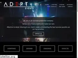 Sites similar to adeptevents.com
