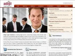 Sites similar to adeptlegal.com