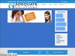 Sites similar to adequatesolutions.co.za