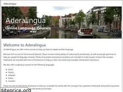Sites similar to aderalingua.com