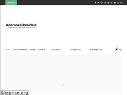 Sites similar to aderonkebamidele.com