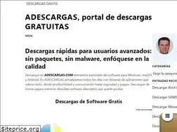 Sites similar to adescargas.com