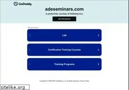 Sites similar to adeseminars.com