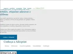 Sites similar to adesprint.com.br