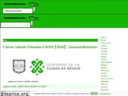 Sites similar to adeudovehicular.mx