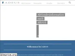 Sites similar to adeus.de