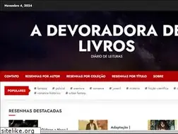 Sites similar to adevoradoradelivros.com
