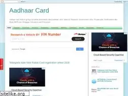 Sites similar to adhaarcardindia.blogspot.com