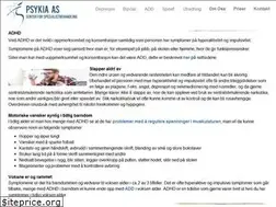 Sites similar to adhd.oslo.no