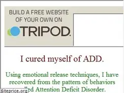 Sites similar to adhdcured.tripod.com