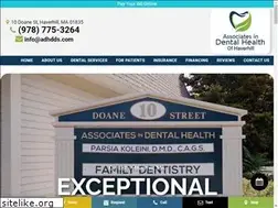 Sites similar to adhdentisthaverhill.com