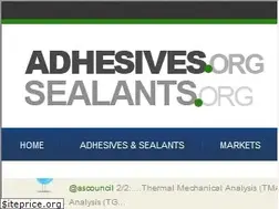 Sites similar to adhesives.org