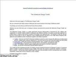 Sites similar to adhesivestoolkit.com