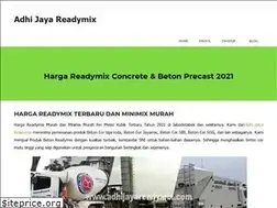 Sites similar to adhijayareadymix.com