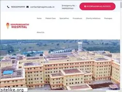 Sites similar to adhiparasakthihospitals.com