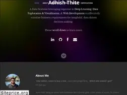 Sites similar to adhishthite.github.io