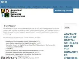 Sites similar to adho.org