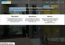 Sites similar to adhoc-solide.nl
