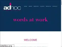 Sites similar to adhoc.cc