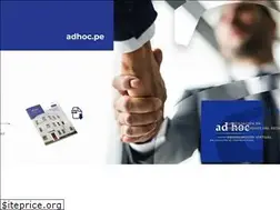 Sites similar to adhoc.pe