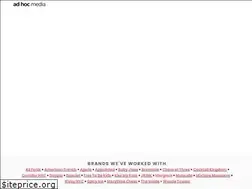 Sites similar to adhocmedia.co