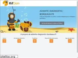 Sites similar to adiante-diagnostic-bordeaux.fr