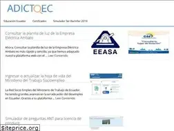 Sites similar to adictoec.com