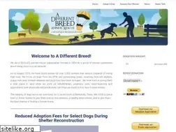 Sites similar to adifferentbreed.org
