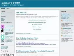 Sites similar to adijaya1980.wordpress.com
