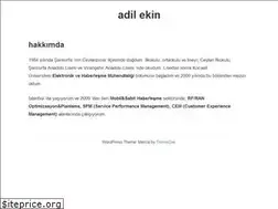 Sites similar to adilekin.com