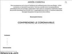 Sites similar to adioscorona.org
